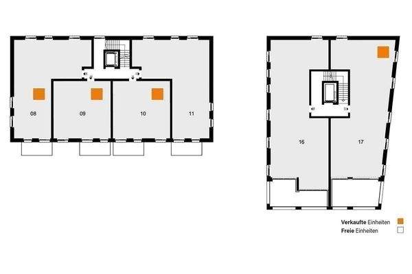 Geschossübersicht  2. OG