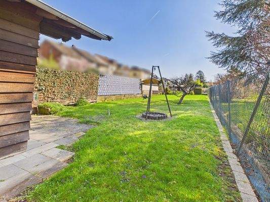 Garten hinteres Grundstück 