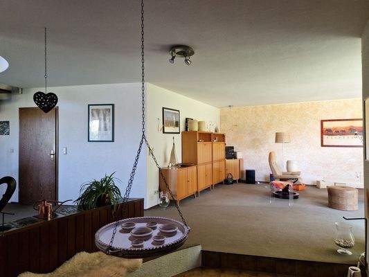 Blick zum Wohnzimmer