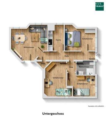 Grundriss Untergeschoss