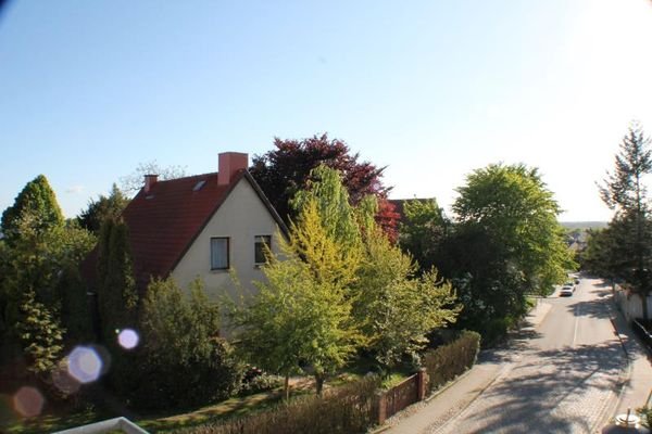 Aussicht vom Balkon