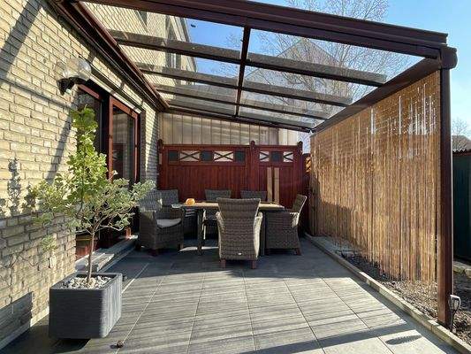 Überdachter Freisitz