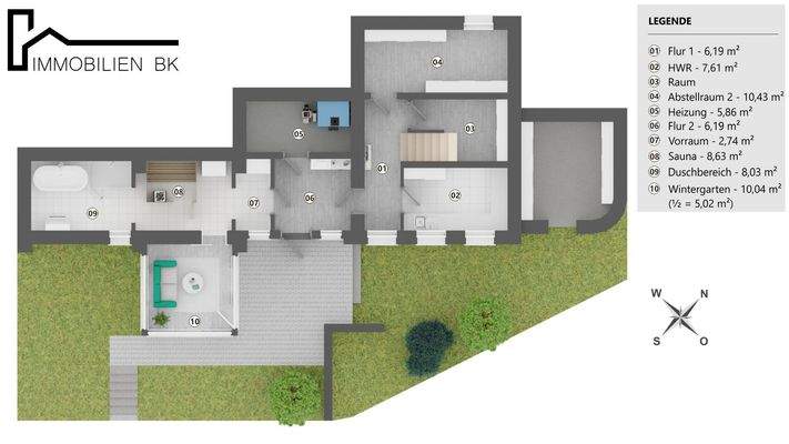 Grundriss Kellergeschoss