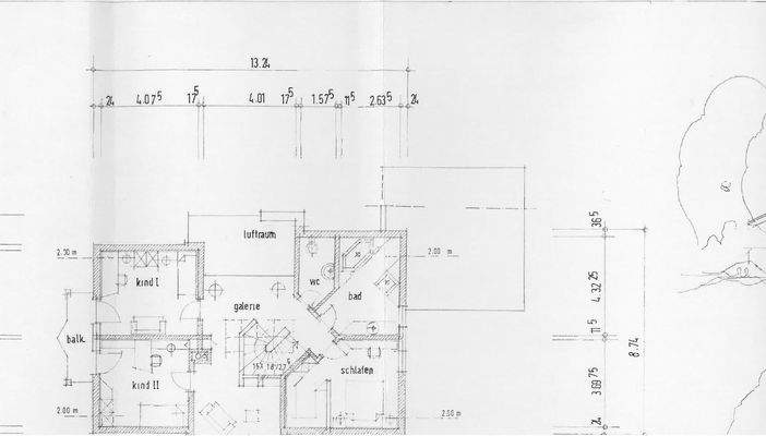 Grundriss Obergeschoss