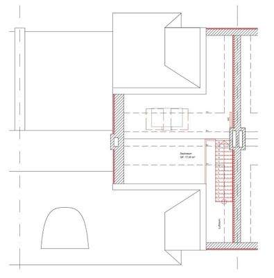 Grundriss Spitzboden