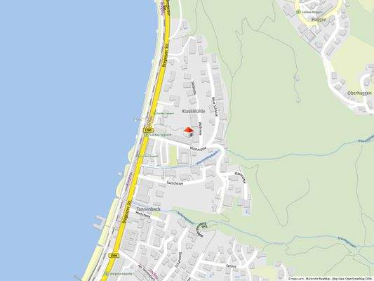 Geolyzer Kartenausschnitt