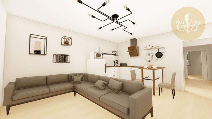 Offene Wohnküche EG