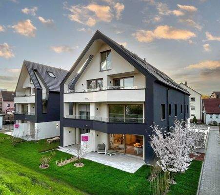 Außenansicht Gartenseite 