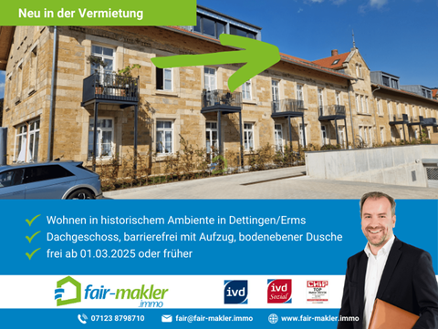 Dettingen an der Erms Wohnungen, Dettingen an der Erms Wohnung mieten