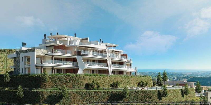 Lake View Apartments in Country Club in Benahavis Malaga