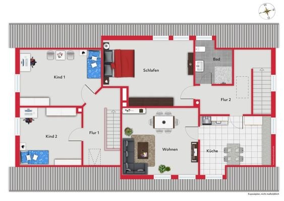 Grundriss Dachgeschoss