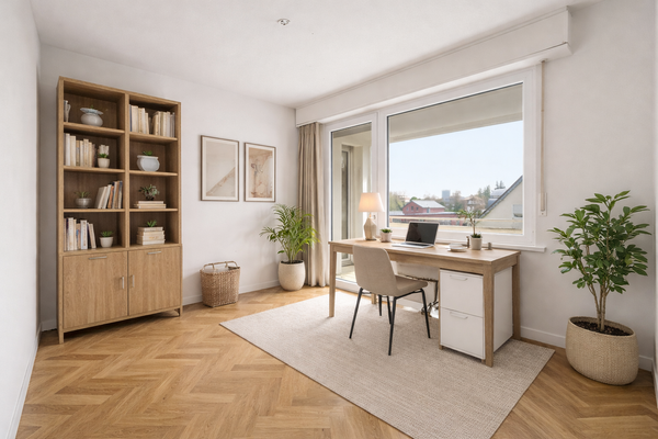 Arbeitszimmer nachher