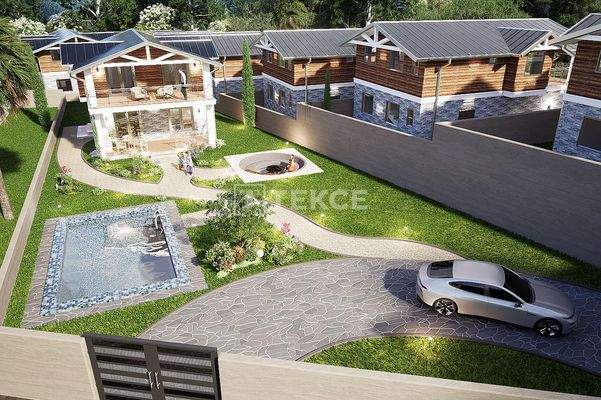 Detached Duplex Villas with Gardens in Bursa