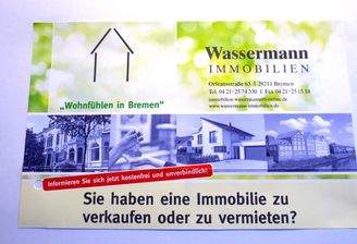 25 JAHRE VERKAUF/VERMIETUNG IN BREMEN UND UMZU