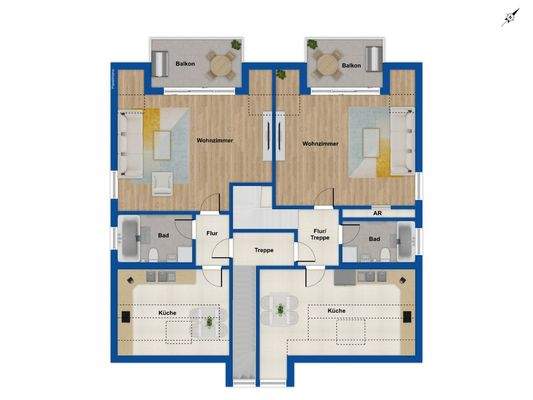 Grundriss - Obergeschoss