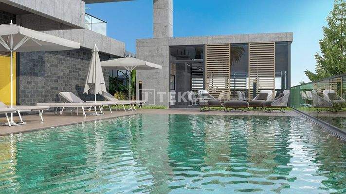 Apartments with Sea and Castle Views in Alanya Kestel