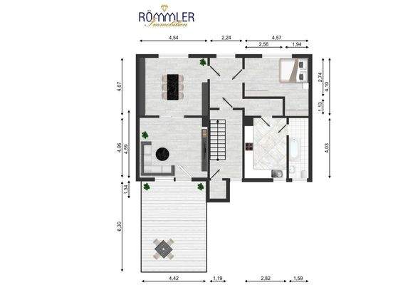 Grundriss Obergeschoss
