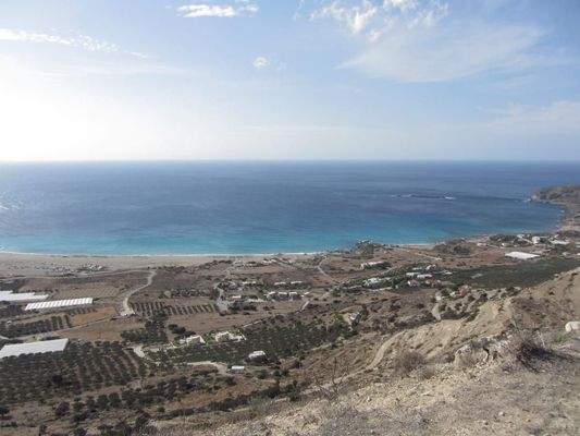 Kreta, Phalasarna: Fantastisches Grundstück mit Meerblick zu verkaufen