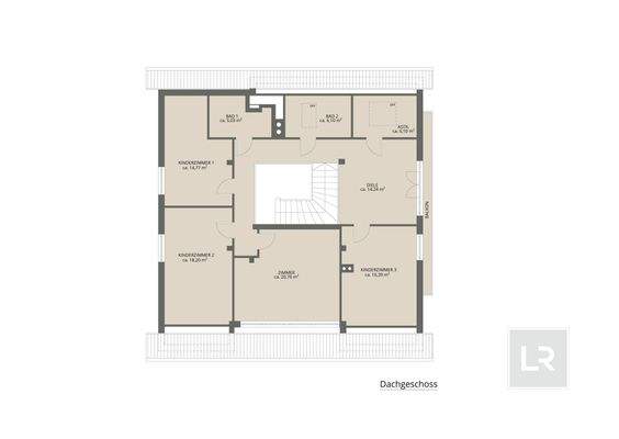 Grundriss Dachgeschoss