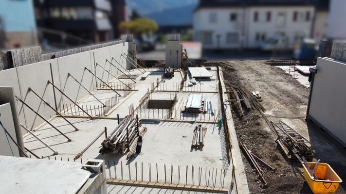 Baufortschritt April 2025