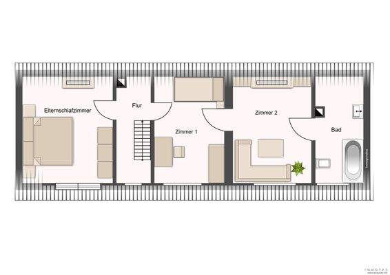 Grundriss Dachgeschoss