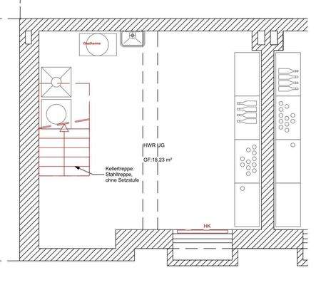 Grundriss Keller