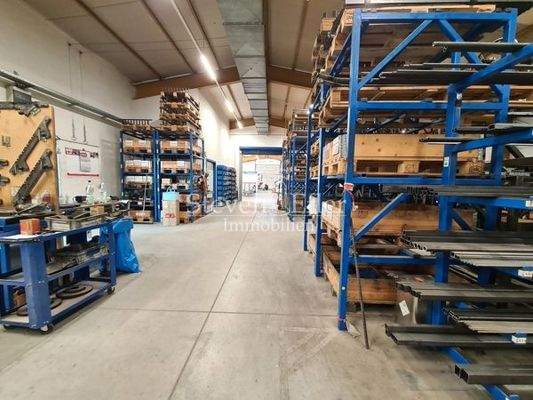 Innenansicht Hallenbereich A