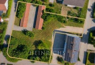 Grundstück mit Grenzen