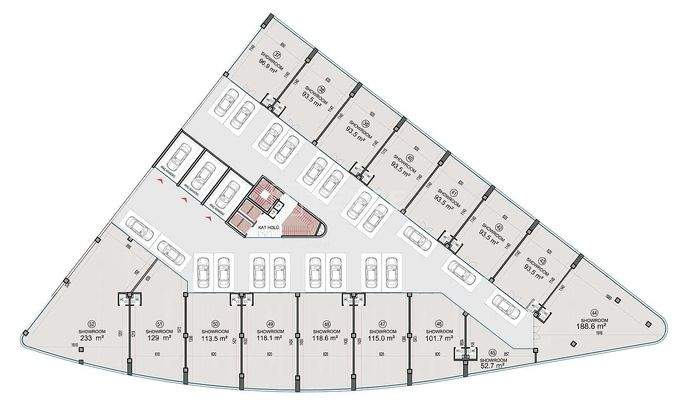 Shops Close to the Metro in İstanbul Başakşehir