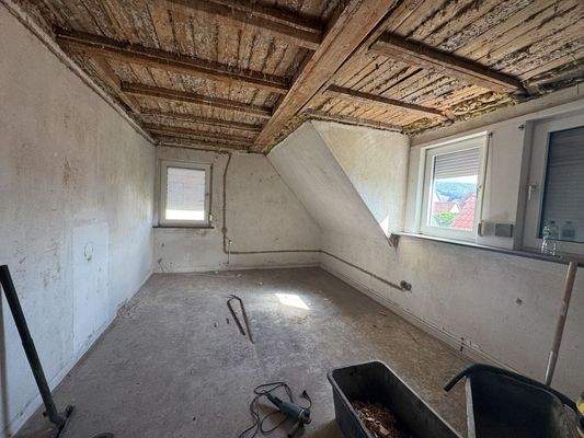 Elternschlafzimmer OG rohbau