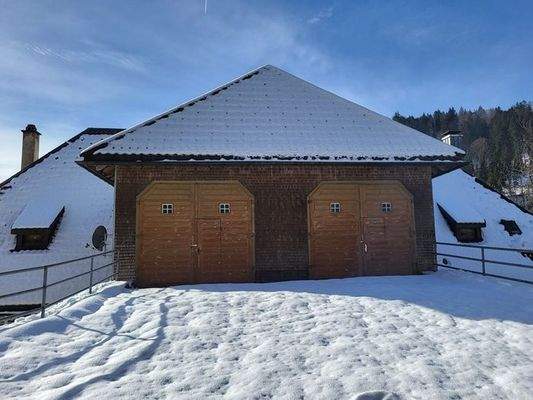 Einfahrt ins Dachgeschoss