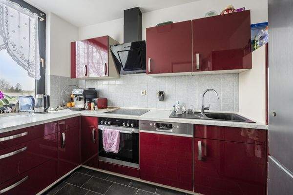 angeschlossene Küche