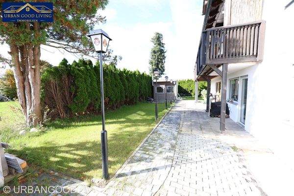 Zugang Garten und ELW