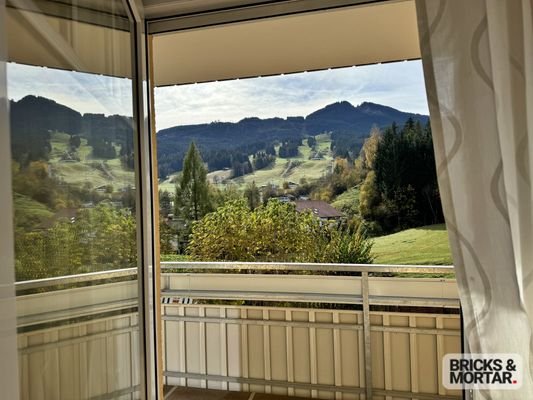 Ausblick Wohnzimmer