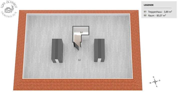 Grundriss Dachgeschoss