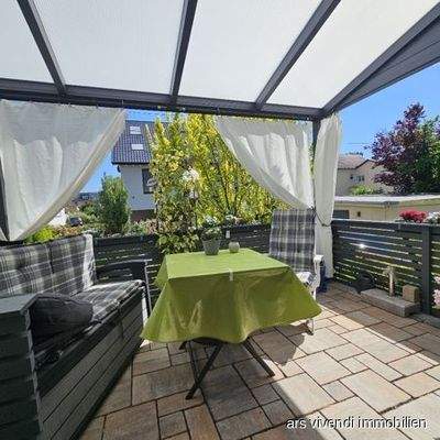 Terrasse 1 im Erdgeschoss