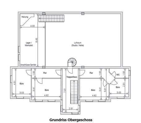 Grundriss Obergeschoss