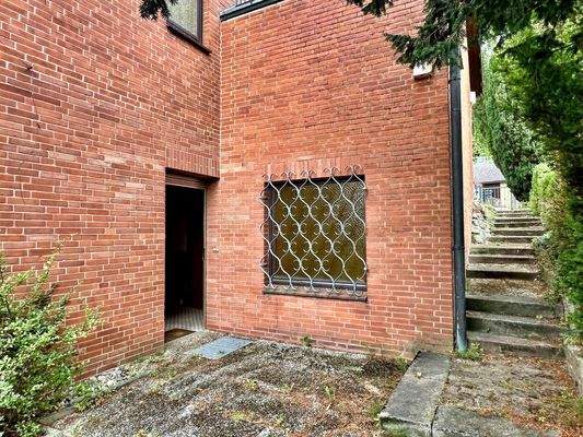 Zugang zum Untergeschoss