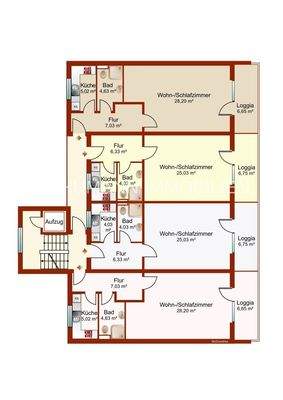 Grundriss Apartments