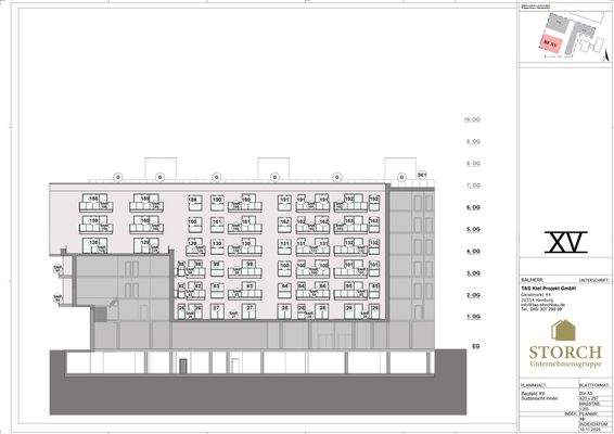Baufeld XV Südausrichtung-Innen