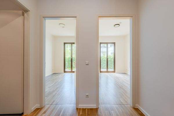 Sicht auf Zimmer 2+3