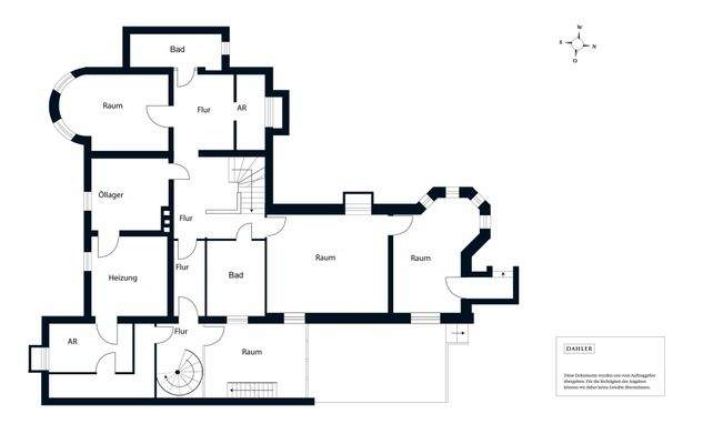 Grundriss Souterrain