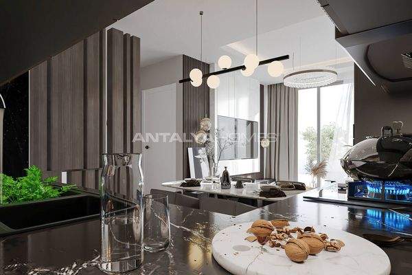 Flats in a Complex Close to the Beach in Alanya