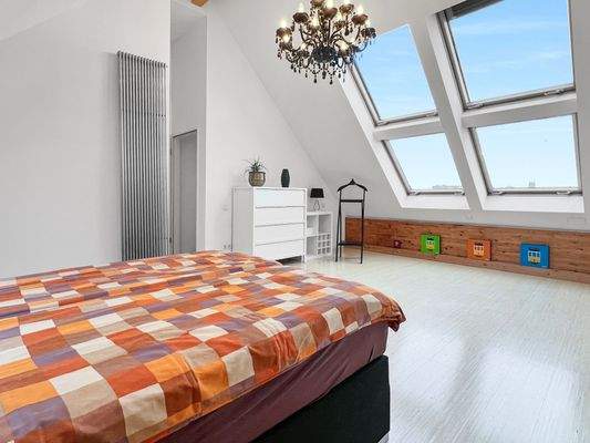 Schlafzimmer obere Etage