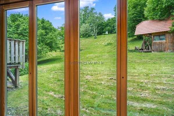Ausblick Garten 