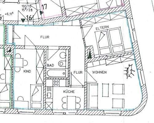 Grundriss ETW