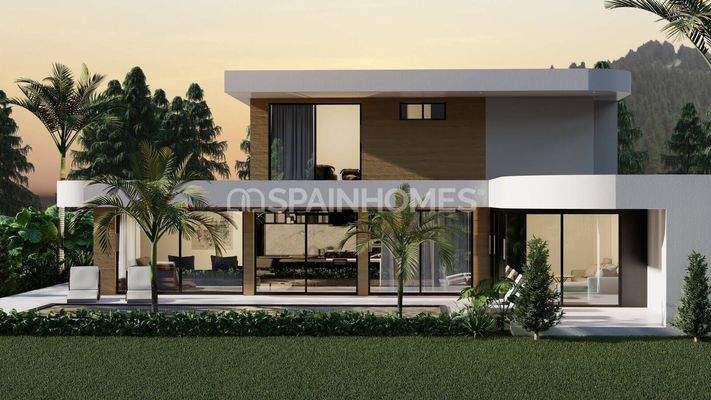 Sea-View Villa with Swimming Pool in Alicante Monte Solana