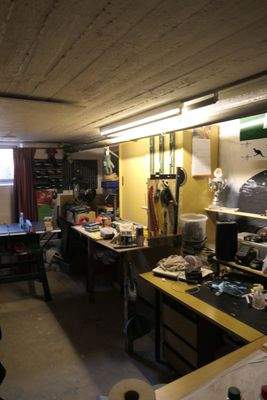 Werkstatt im Keller
