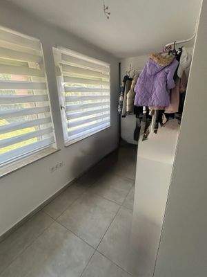 Ankleideraum im Flur