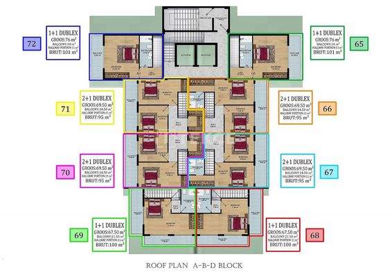 Elegant Design Apartments in Well Location in Alanya